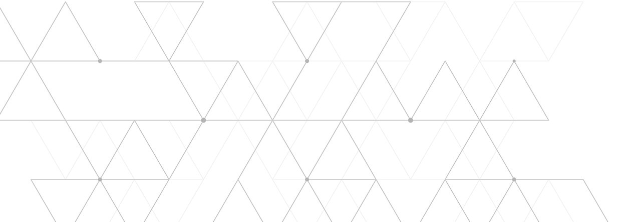 Grafik mit einem Gebilde eines geometrischen Musters
